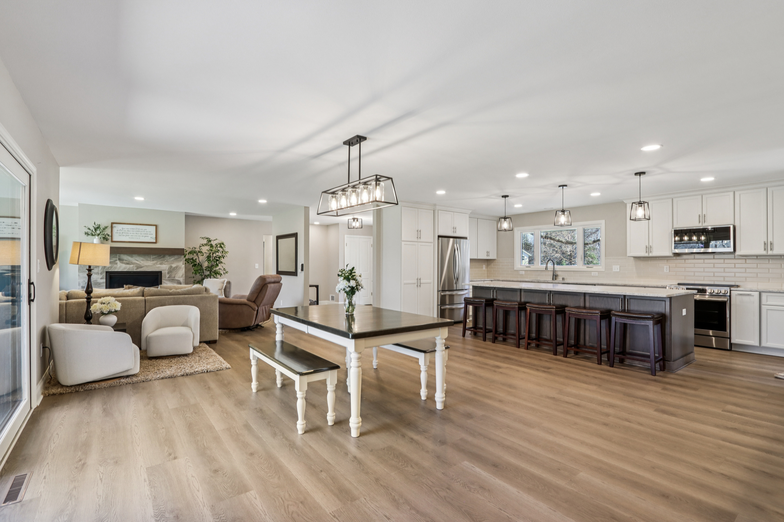 J and J Contractors First Floor Remodel